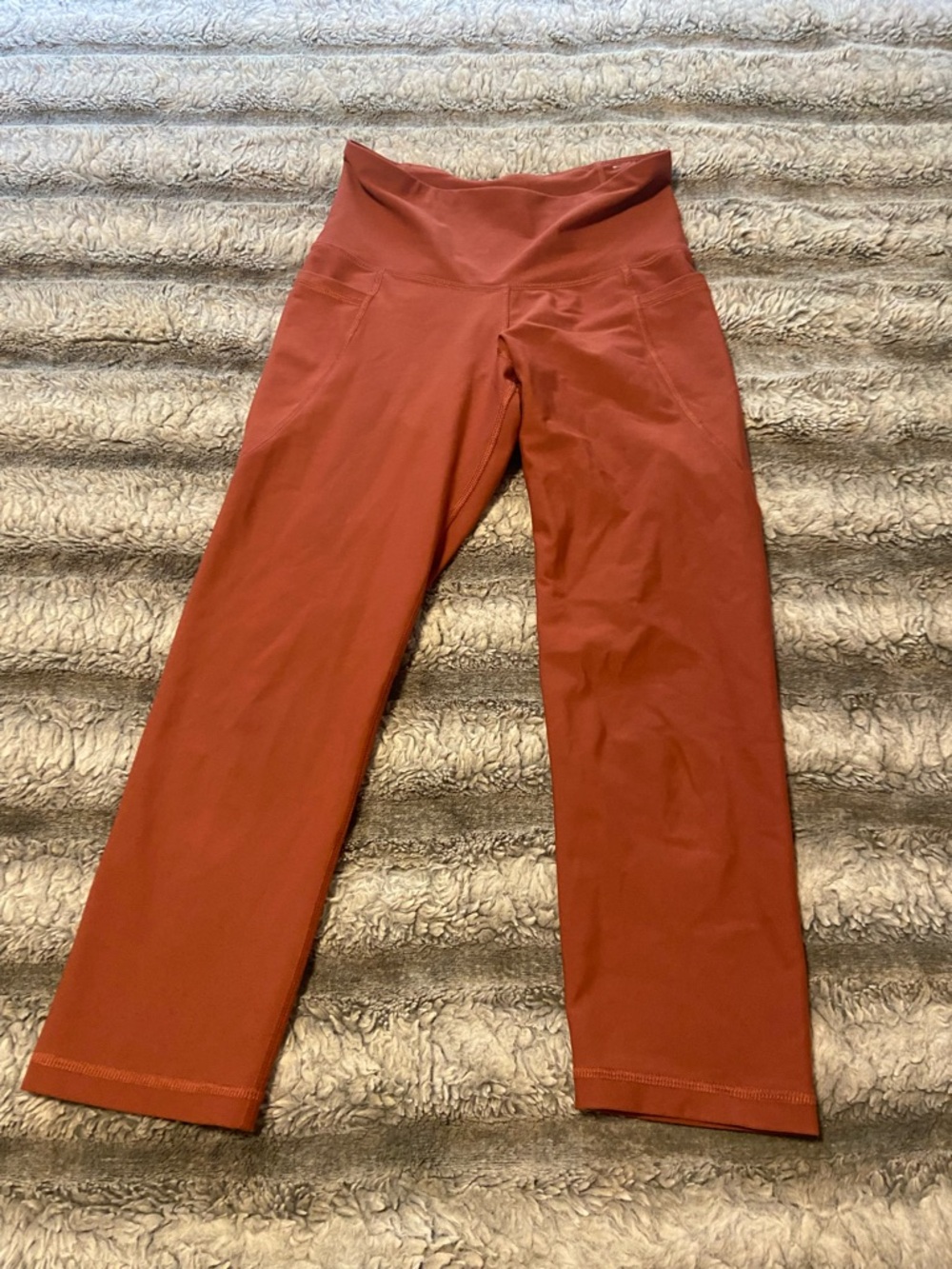 Old Navy Burnt Orange High-Waist Leggings